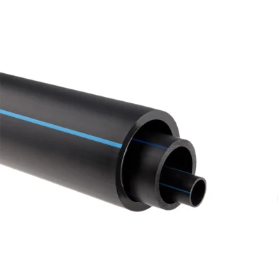 Tubo di alimentazione acqua PE100 in HDPE nero acqua in polietilene ad alta densità Tubi
