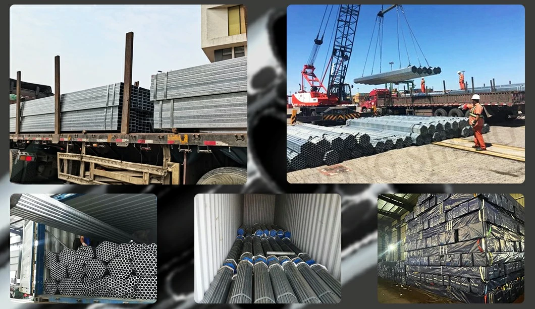 40X40 Square Tube Shs Hot Dipped Galvanized Square Steel Pipe