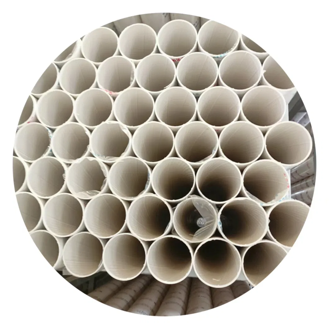 PVC Hollow Spiral Muffler Pipe for Building Water Drainage System