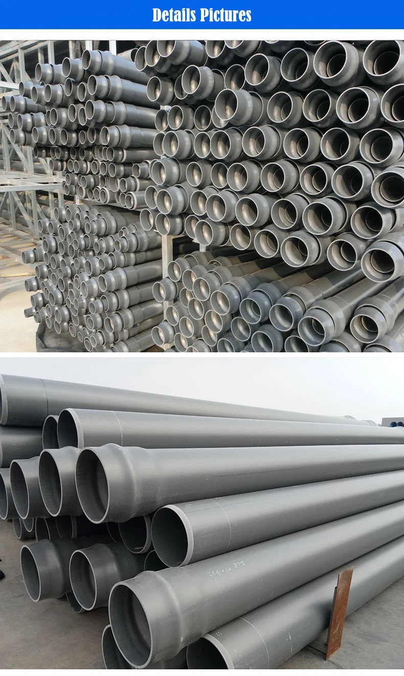 Factory Price Wholesale Inch PVC UPVC Pipe with High Quality