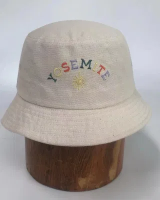 Hot 100% Cotton Unisex Outdoor Leisure Fashion Cap Bucket Hat Dye Sublimation Print