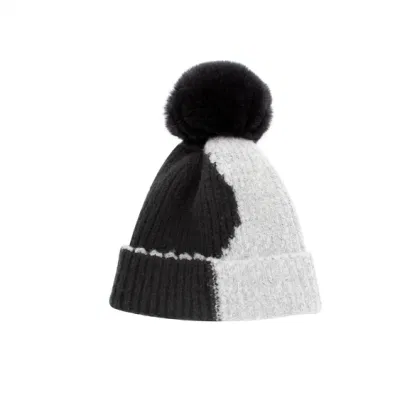 Wholesale Designer Winter Warm Contrast Color Sport Ski Beanie Hat