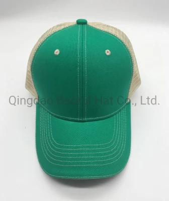  Trucker Mesh Cotton Sport Baseball Hats with Sandwich