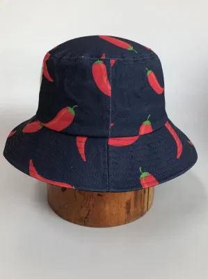 Hot 100% Cotton Unisex Outdoor Leisure Fashion Cap Bucket Hat Dye Sublimation Print