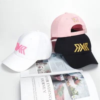Custom Logo Summer Adjustable Curved Cotton Men Women Running Sports Snapback Baseball Cap Sun Cap