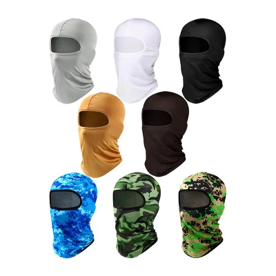 Wholesale High Qualtity Fashion Outdoor Cycling Hiking Balaclava Ski Mask 1 Hole Printed Christmas Thermal Hat