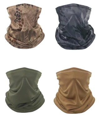 Tactical Quick-Dry Camo Neck Gaiter