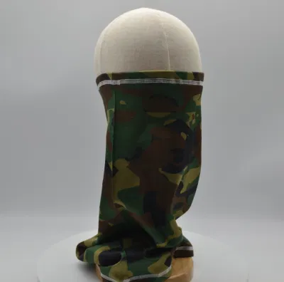  Wholesale Multifunctional 100% Microfiber Polyester Seamless Print Green Camo Fleece Tube Bandana