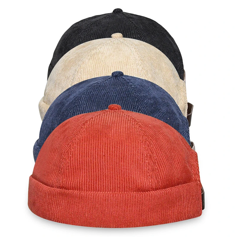 Fashion Men&prime;s Corduroy Sailor Baseball Hat