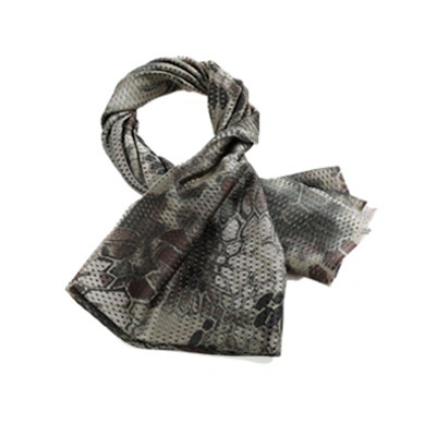 Jungle Camouflage Military Style Scarf with Logo