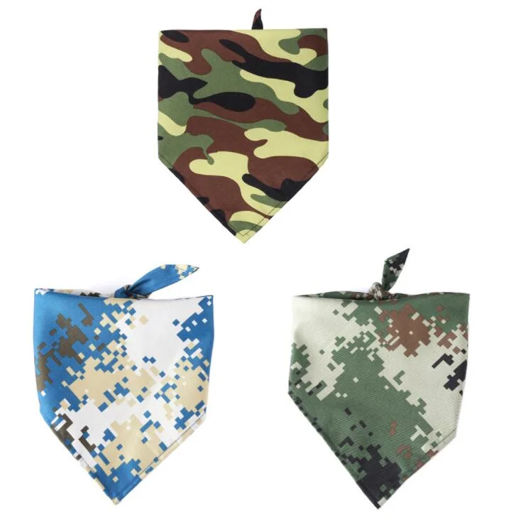 Camo Dog Bandana Camo Bandana for Dogs Camo Camouflage Bandana