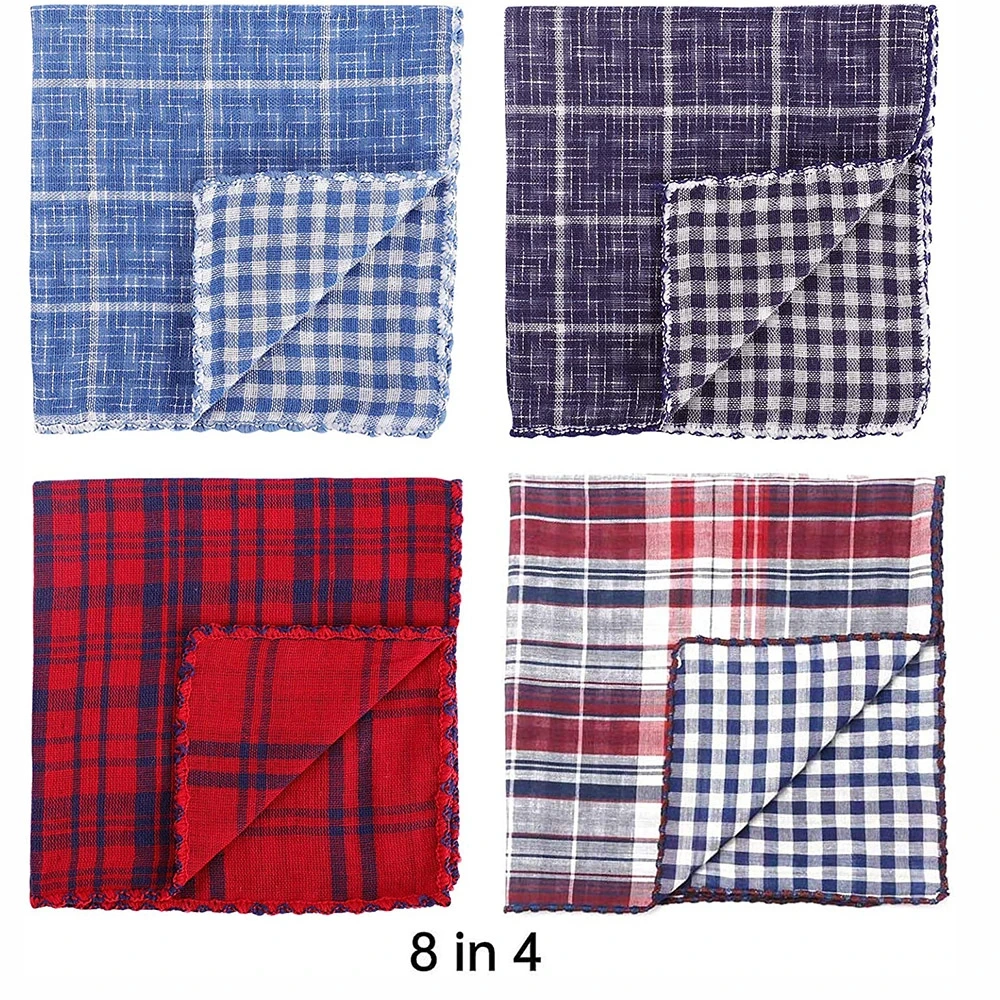 Wholesale Eco-Friendly Custom Cotton Elegant Plaid Printed Pet Dog Bandana