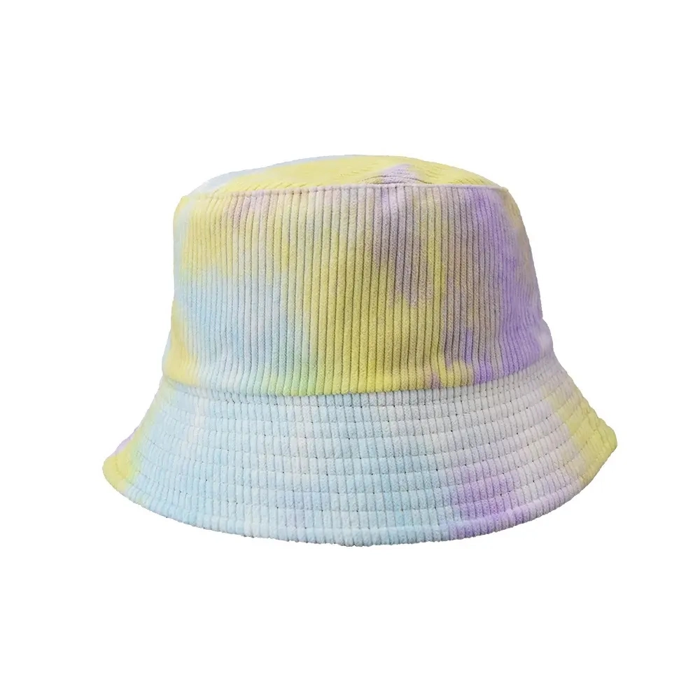 Embossed Men Women Custom Fuzzy Embroidered Logo Bucket Hat