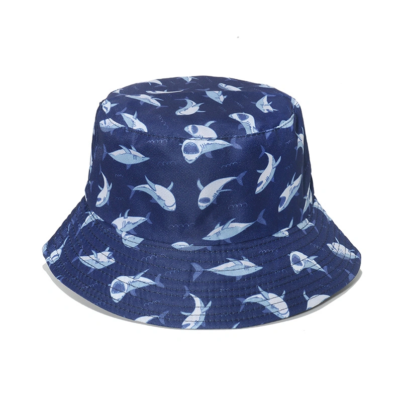 Support Sample Unisex Men Women Colourful Pattern Printing Bucket Hat