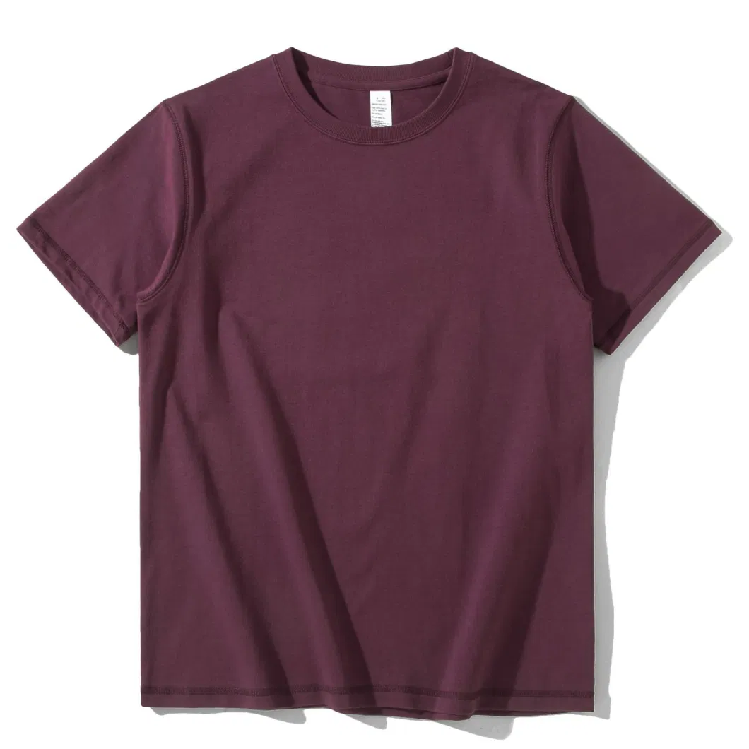 200g Oversize Cotton T-Shirts High Quality 100% Cotton Custom Logo OEM Unisex T-Shirt