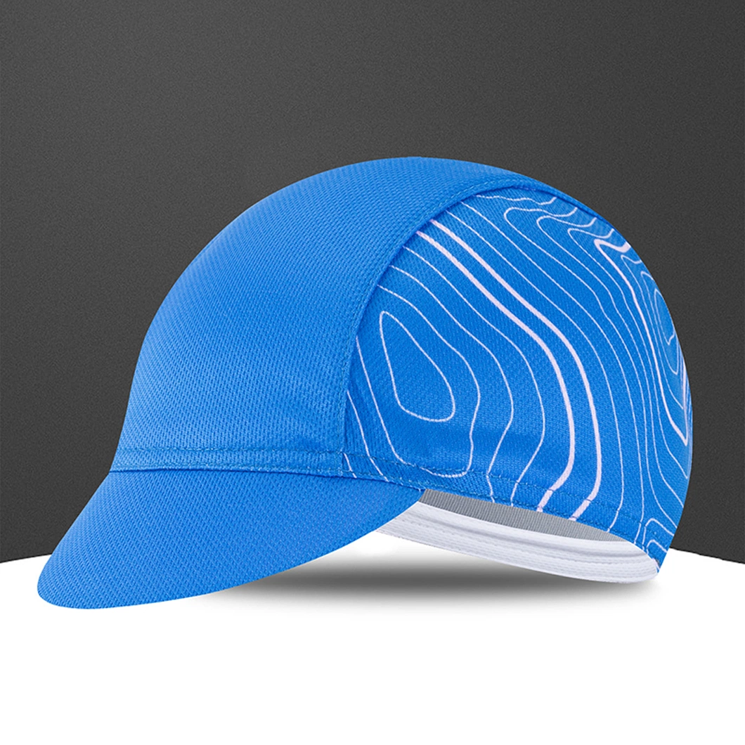 Wholesale 100%Polyester Unisex Custom Design Logo Cycling Cap Bicycle Hat