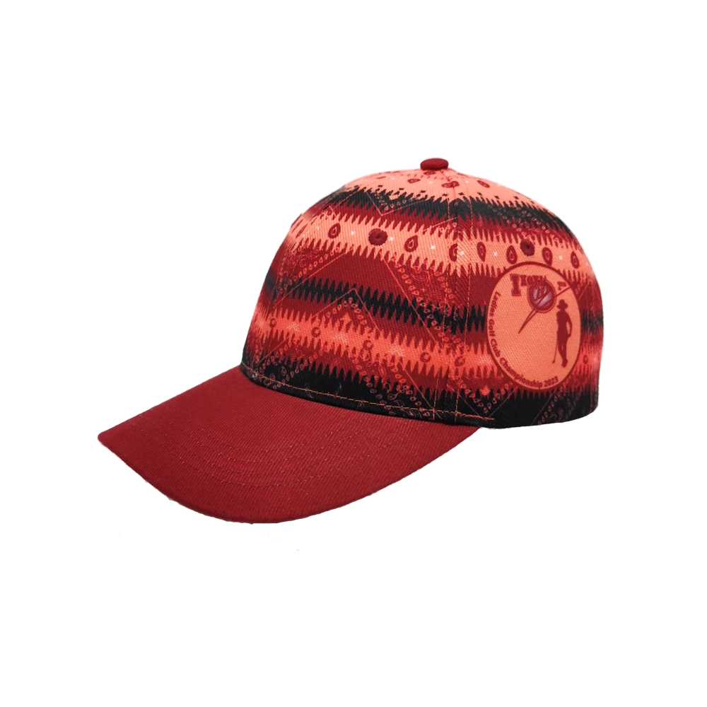 Personalised Fashion Full Color Pattern Printing Top Quality Sports Golf Cap