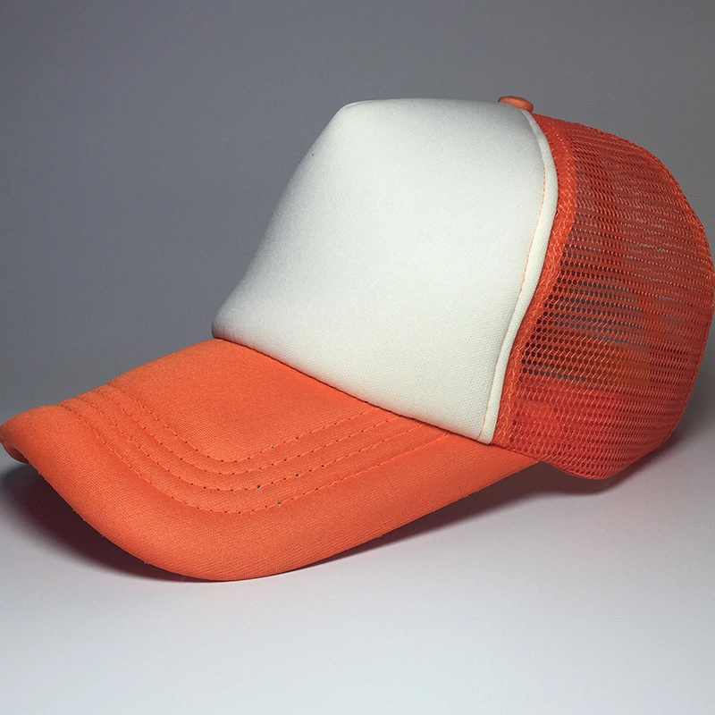 Wholesale Blank Custom Design Acrylic Dad Hat Baseball Foam Mesh Back Trucker Cap Hat