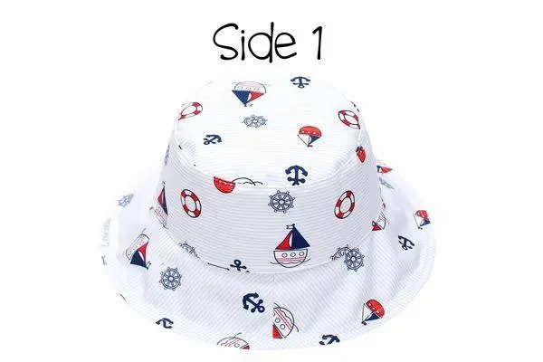 Wholesale 100% Cotton Cartoon Animal Reversible Embroidered Funny Soft Adjustable Kids Bucket Hat