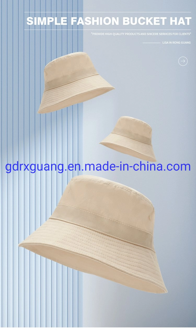 Foldable Wide Brim Sunshade Bucket Hats for Mens Women