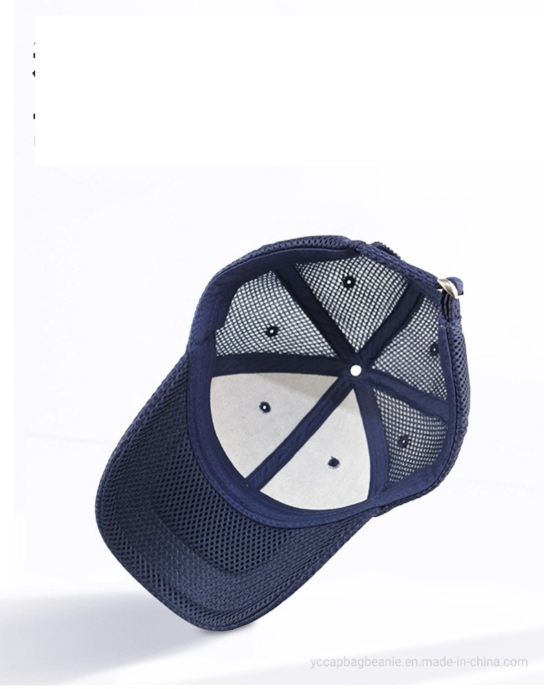 Custom Wholesale Plain Blank Mesh Dry Fit Body Baseball Cap