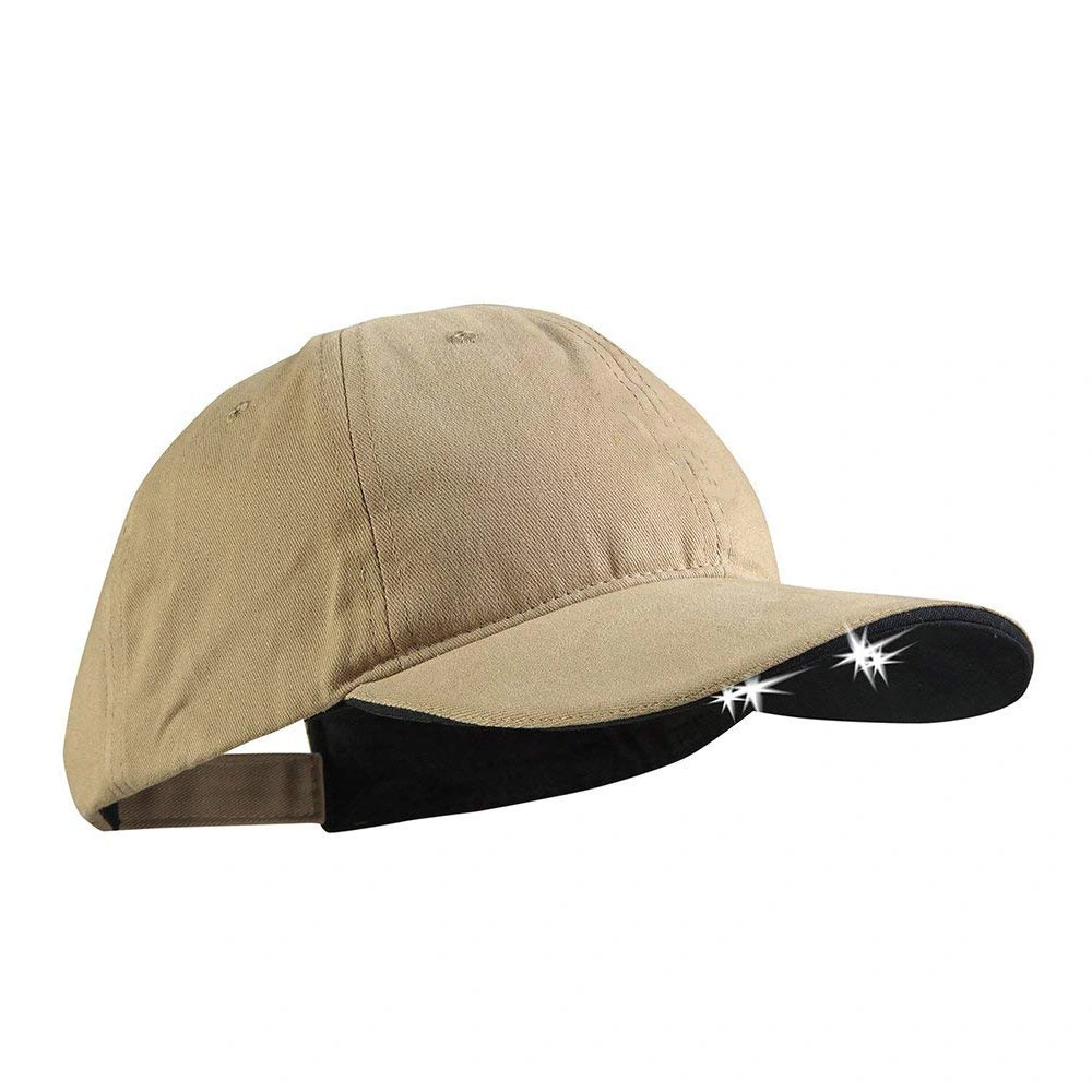 Wholesale Hunting Hat with LED Lights Hats One Piece Headlamp Light Sun Sports Outdoor Ultra-Bright LED Distance Lighting Hat