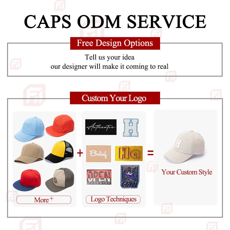 Wholesale Custom Logo High Quality Cotton Sports Hats Baseball Cap