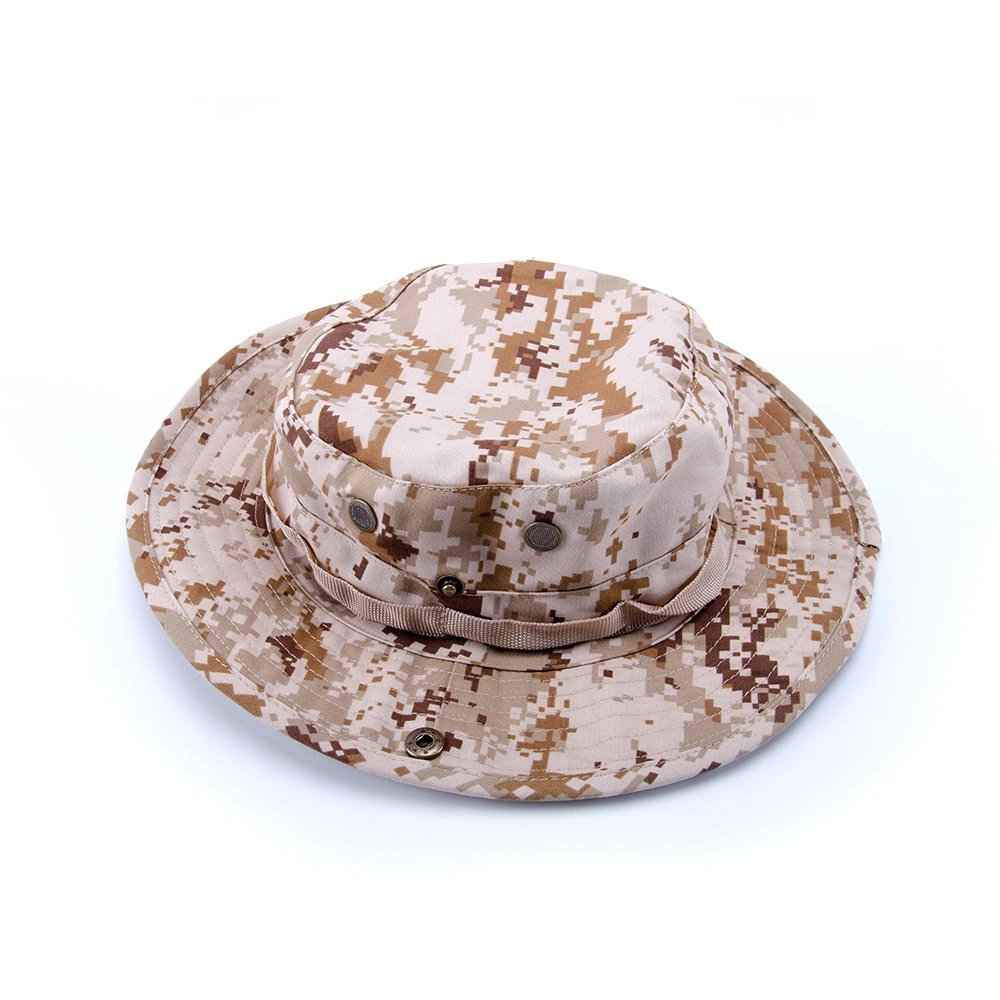 Outdoor Wide Brim Camo Fisherman Camping Hunting Hat