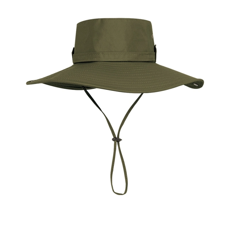 Wholesale Summer Camouflage Outdoor Bucket Hat Adjustable Strap Hunting Fisherman Hat