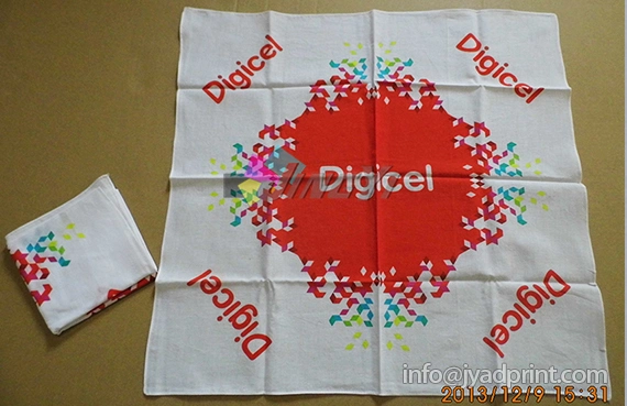 Custom Single Print Cotton Children Head Bandana/Handkerchief
