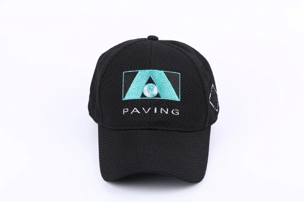 Personalised Baseball Cap Polyester 6 Panel Mesh Breathable Running Sport Cap for Unisex Outdoor