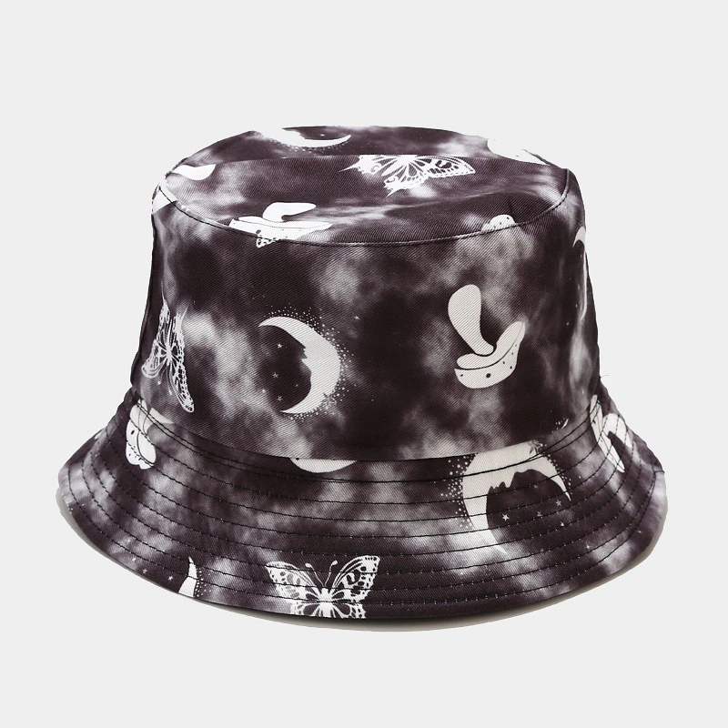 Wholesale Colorful Custom Tie Dye Printing Multicolored Bucket Hats