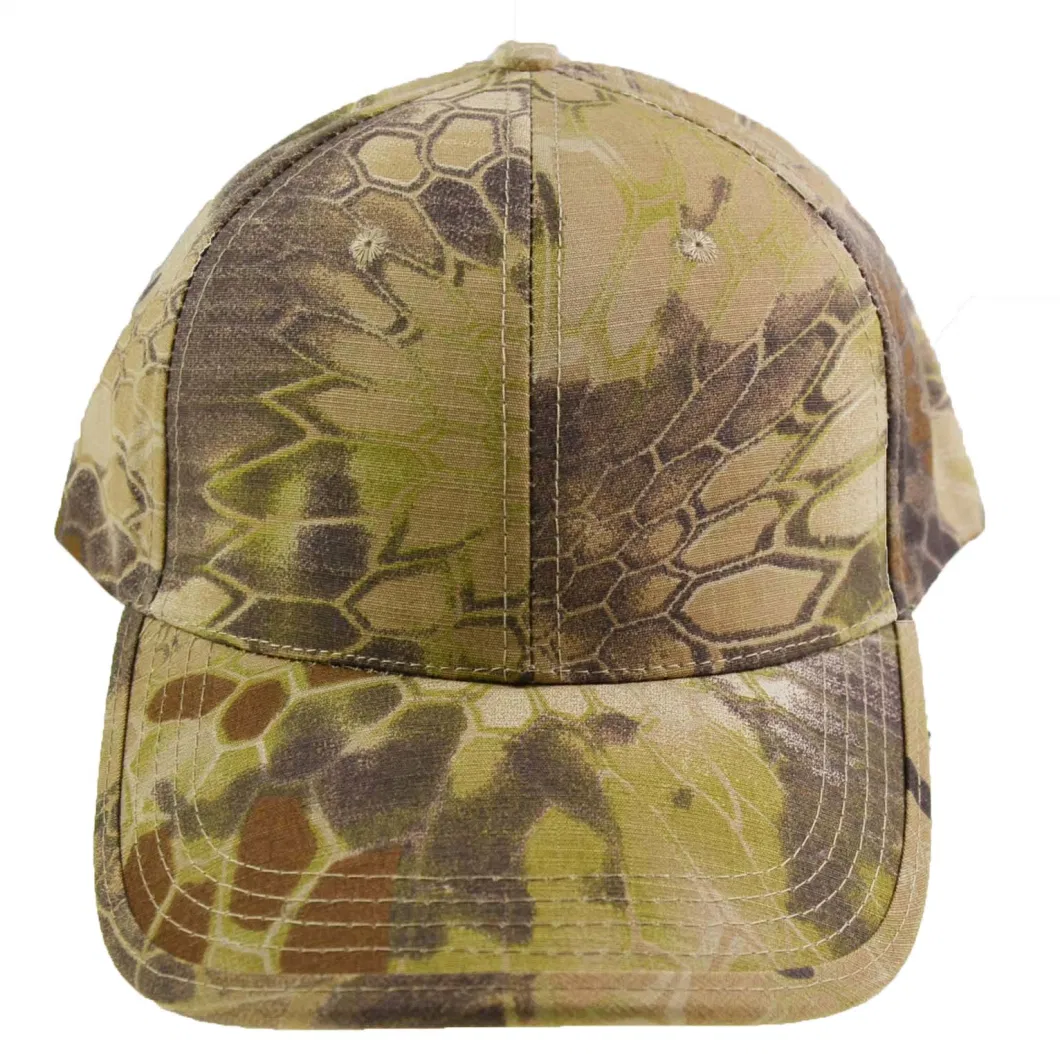 High Quality Custom Logo, Sports Camo Camouflage Fitted Baseball Caps
