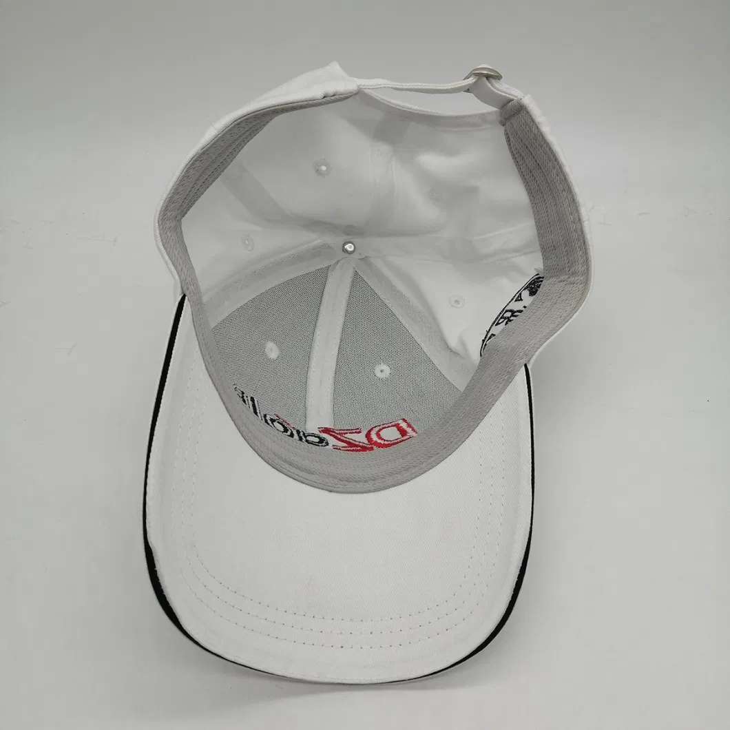 BSCI Factory Custom Design Embroidery 6 Panel Dad Baseball Cap Rope Golf Hat