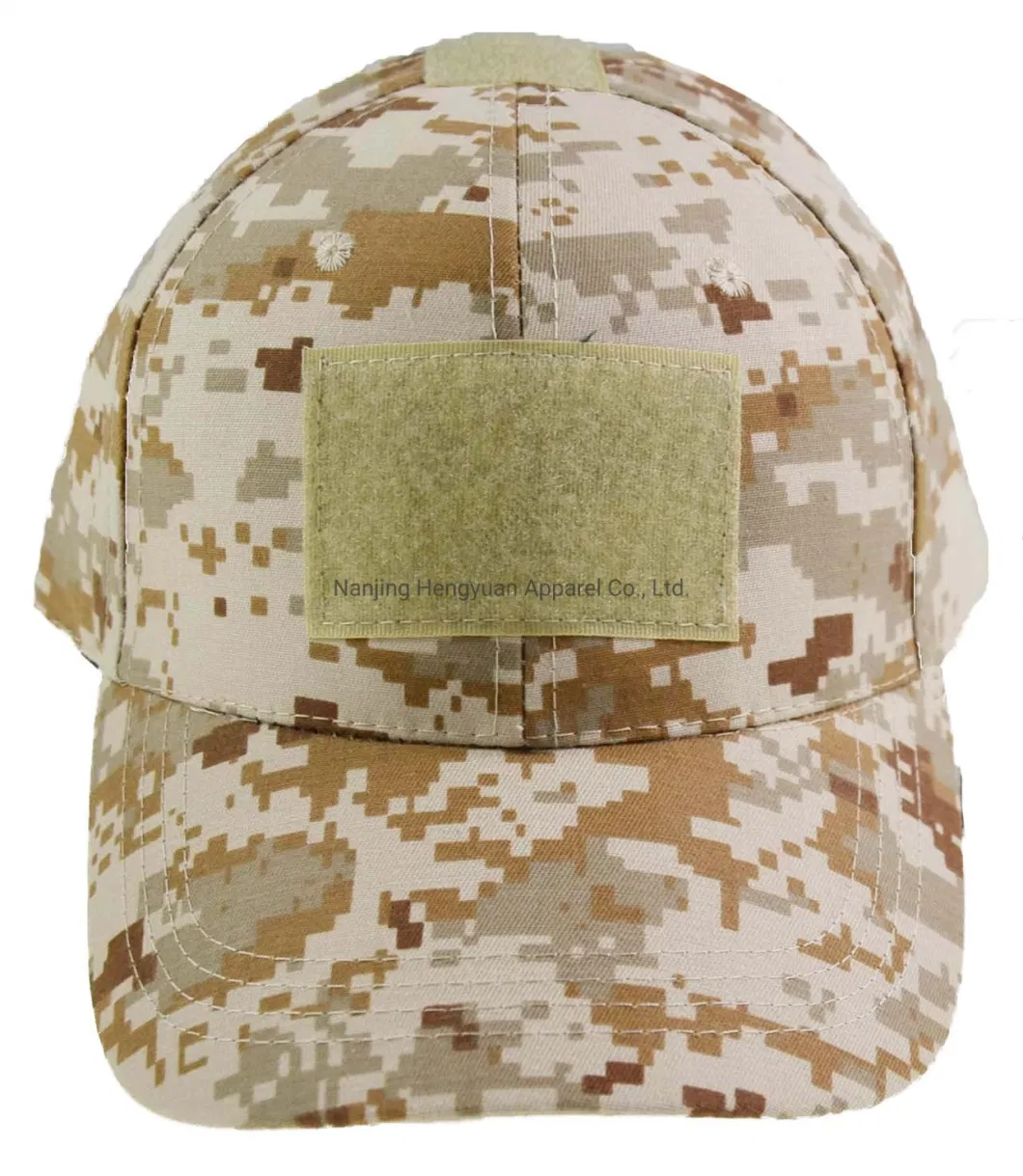 High Quality Custom Logo, Sports Camo Camouflage Fitted Baseball Caps