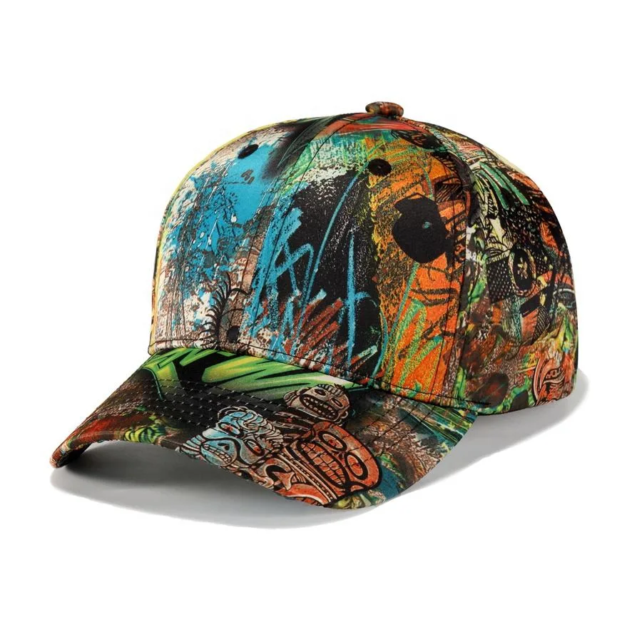 Wholesales Fashion Blank All Over Sublimation Cap Custom Printed Sublimated Baseball Cap Hats