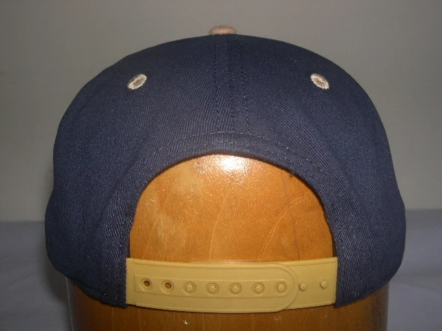 Cotton Suede Blend Snapback Cap