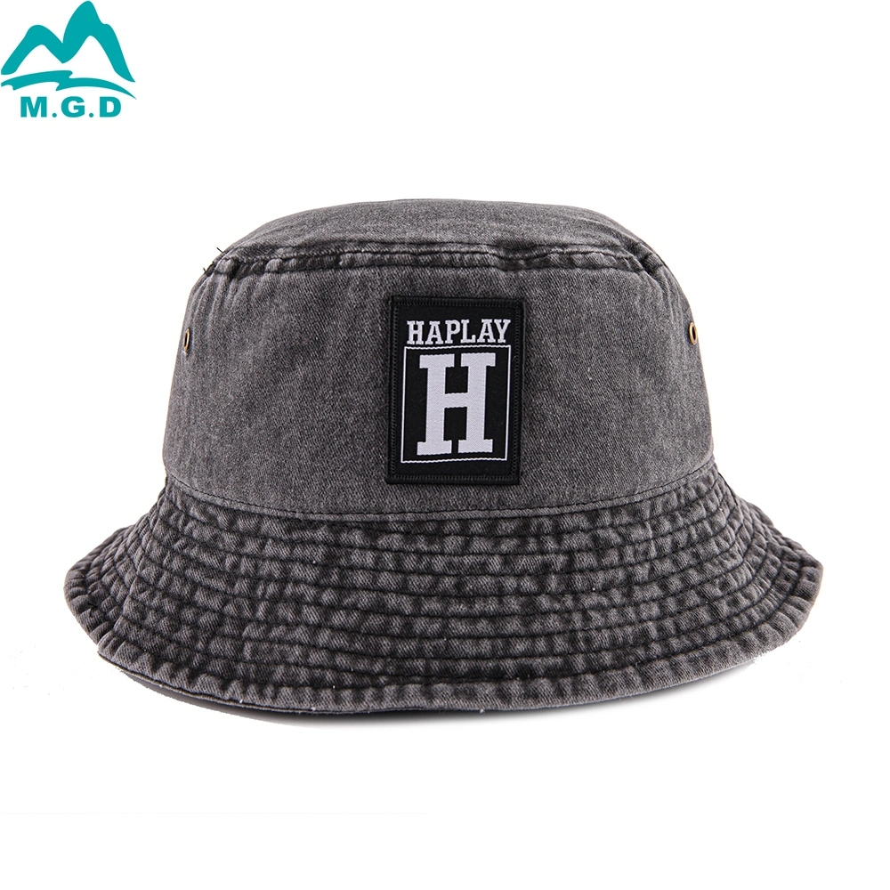 Customized High Quality Washed Cotton Colorful Bucket Hat