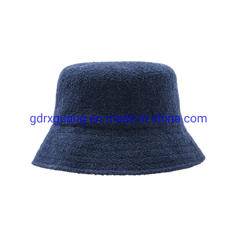 Wholesale Fashion Embroidery Custom Terry Towel Cloth Bucket Hat