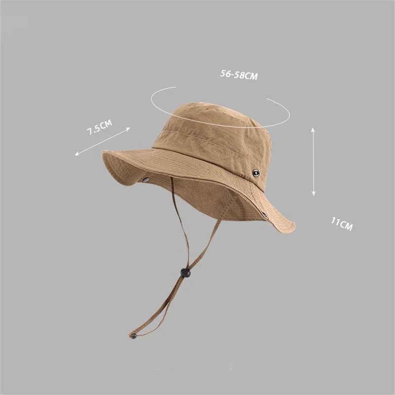 Camping Moutaineering Outdoor Hiking Sunshade Fisherman&prime;s Hat