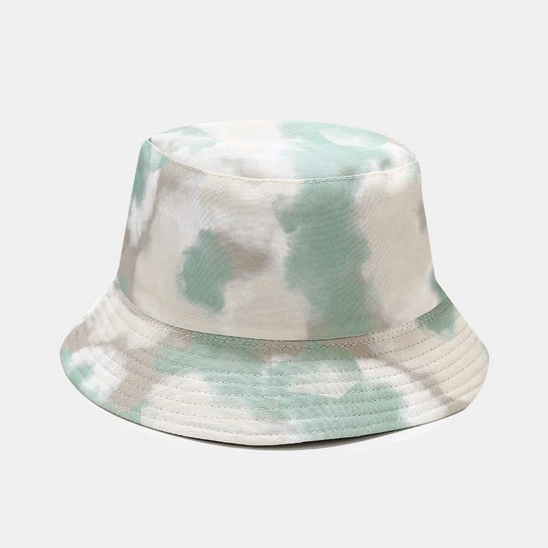 New Product 3D Printing Pattern Tie-Dye Double-Sided Bucket Hat