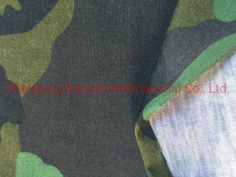 OEM Customized Logo Printed Microfiber Polyester Green Camo Neck Tube Bandana