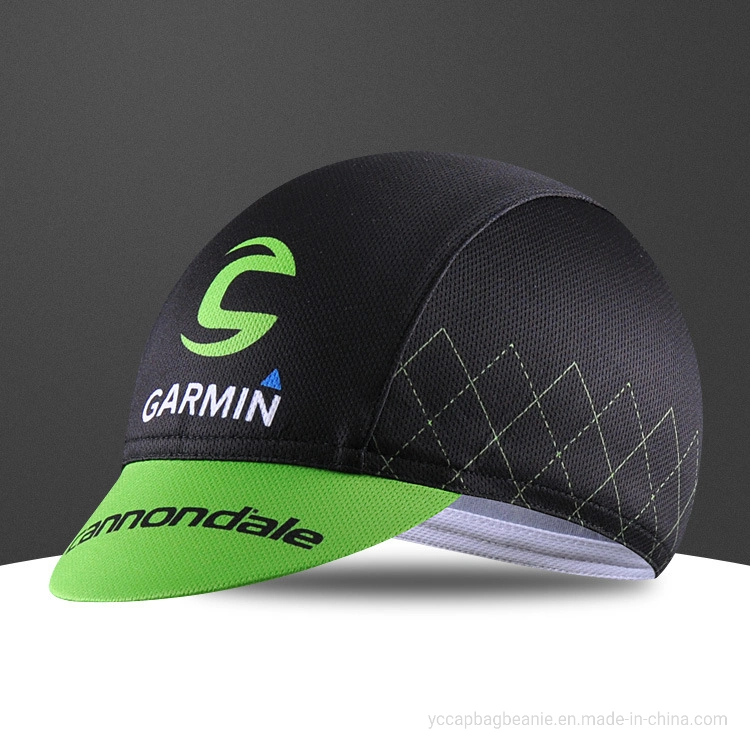 Custom Polyester Printing Design OEM Cycling Biker Cap Hat