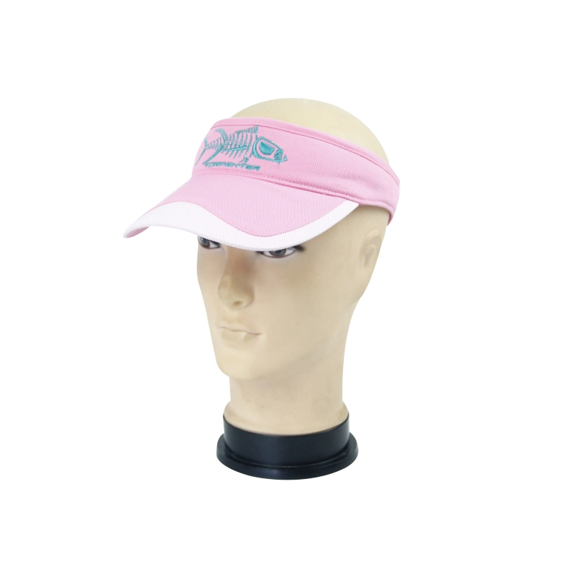 Whole Running Beach Embroidery Customzied Golf Hats Sun Visor Hat