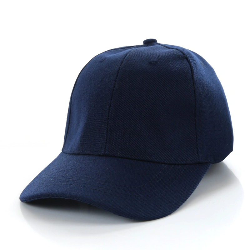 Simple Cotton Polo Baseball Cap with Elastic Closure for Ladies