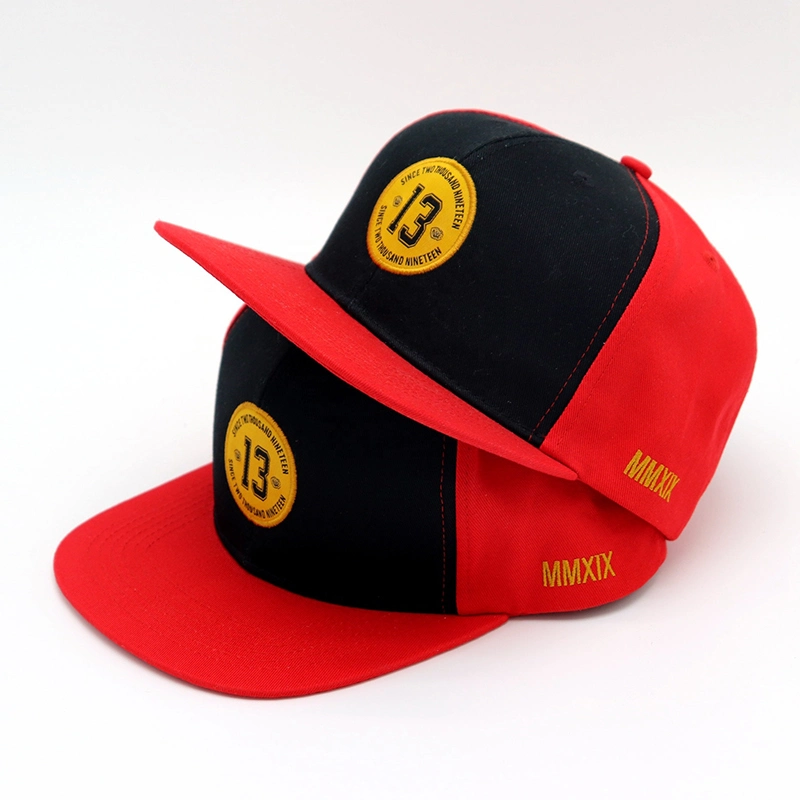 Mens Flat Brim Gorras Snapbacks Hiphop Caps Custom Leather Logo Snapback Caps Basketball Hat