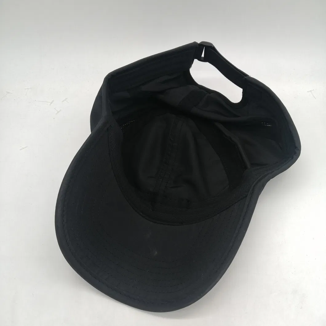 Custom Dry Fit Soft 6 Panel Baseball Sport Cap Hat Cap Running Outdoor Golf Cap with Embroidery Logo