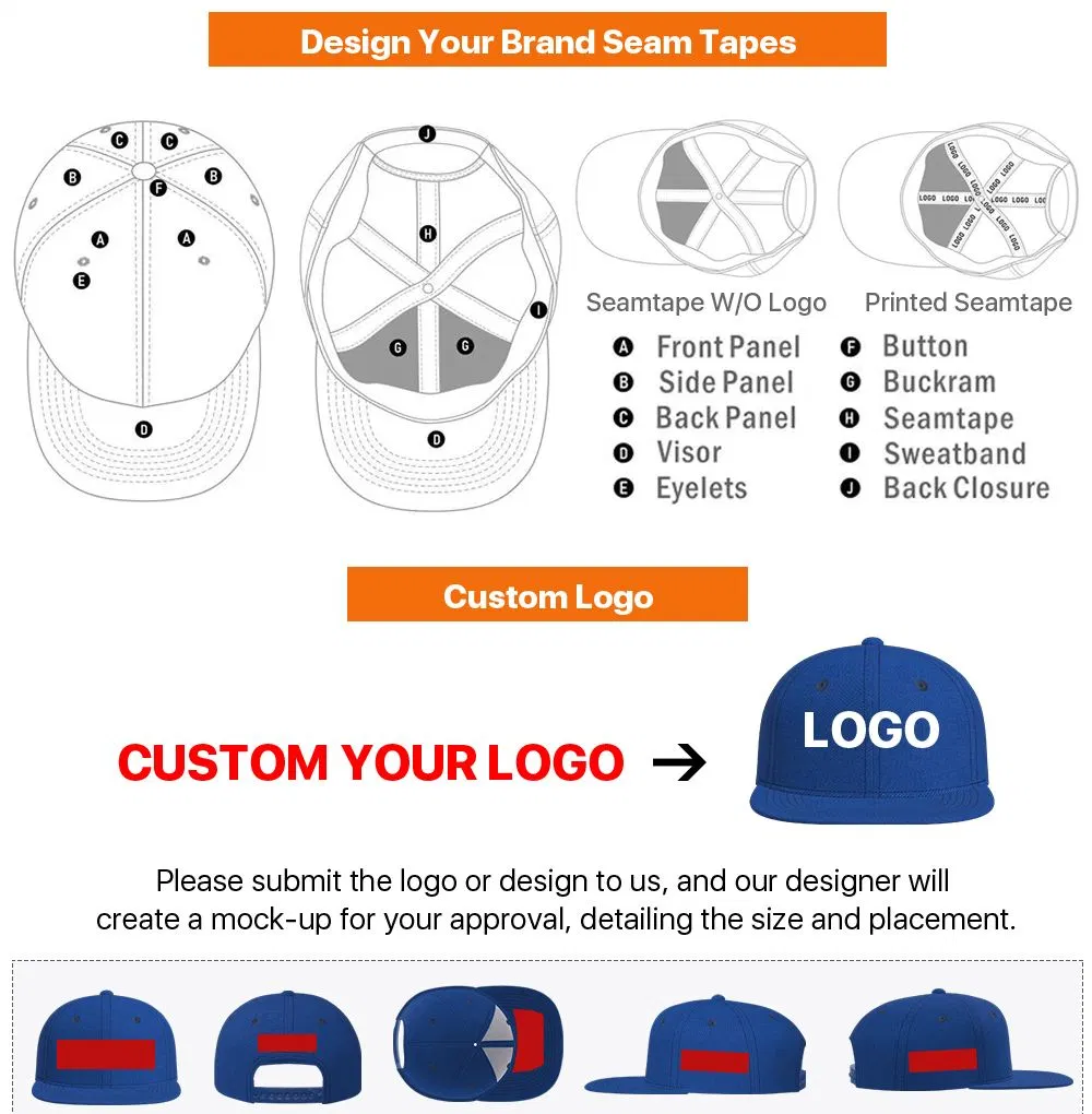 New Design Embroidery Logo Color Trucker Hat Unstructured Cotton Fabric 5 Panels Men&prime;s Baseball Hat