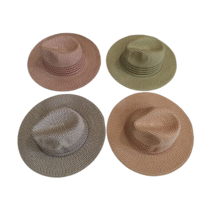 Hot Sale Super Quality Summer Panama Straw Hats Lifeguard Women Men Flat Wide Brim Paper Hat