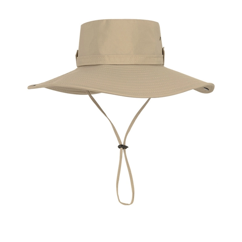 Wholesale Summer Camouflage Outdoor Bucket Hat Adjustable Strap Hunting Fisherman Hat